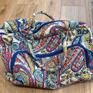 Vera Bradley Colorful Paisley Weekender Bag